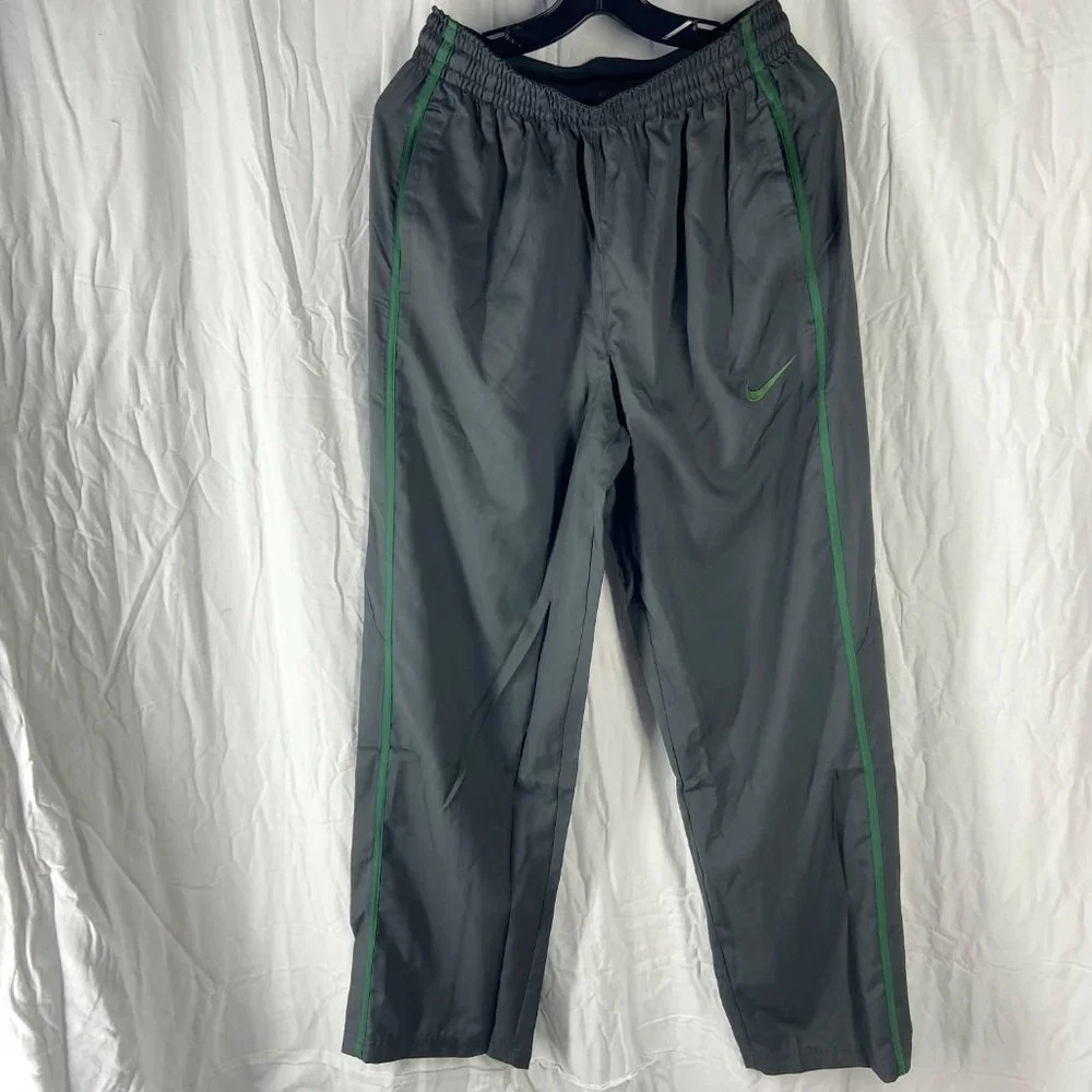 Nike Mens Dri Fit Gray Basketball Training Pants Size M - Picture 1 of 7